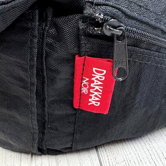 Drakkar Noir Nylon Large Fanny Pack Belt Bag Sling Bag - Picture 3 of 8